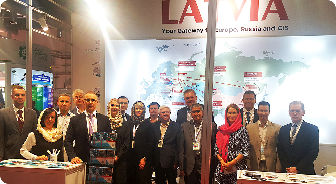 Izstāde „IRAN RAIL EXPO 2017” Teherānā (Irāna)